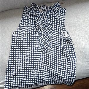 Polka Dot Hearts Sleeveless Top